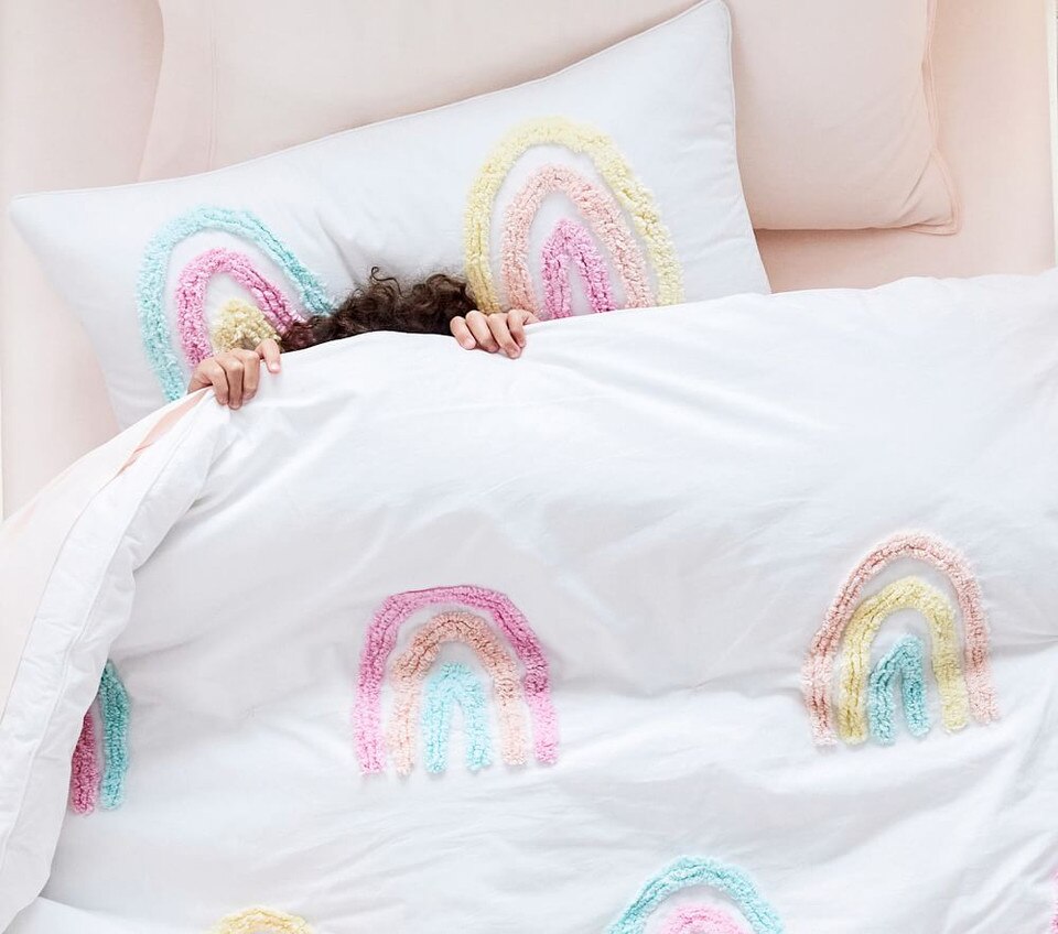 Candlewick Rainbow Comforter & Shams Pottery Barn Kids Australia